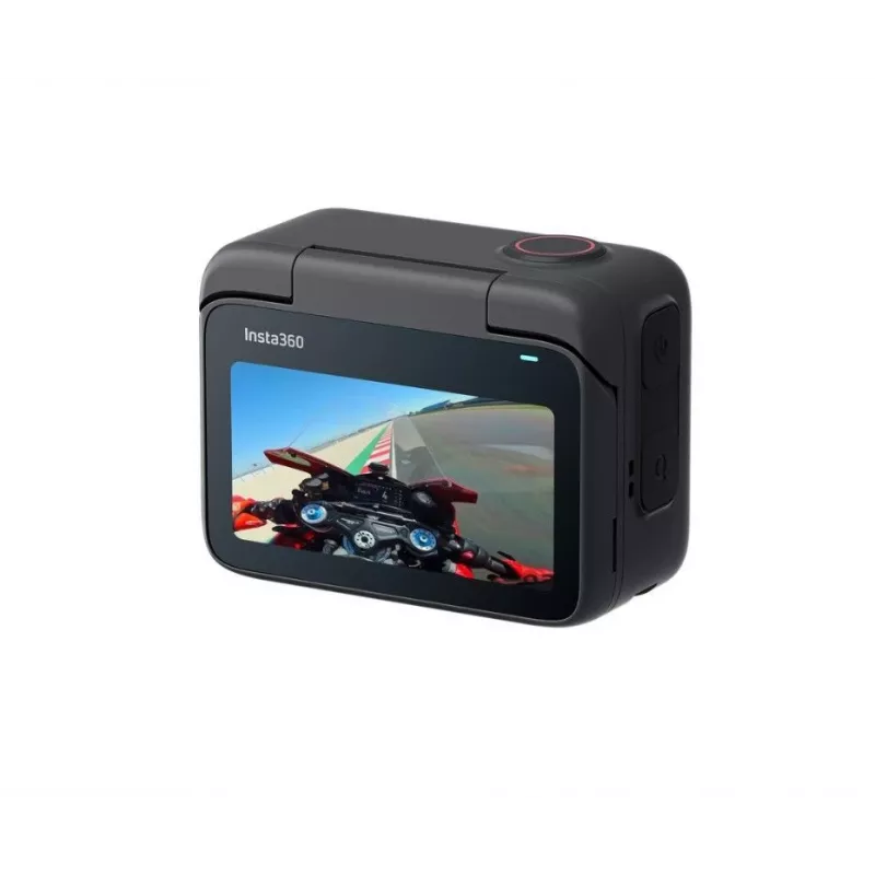 INSTA360 GO 3S Motorcycle In-Helmet POV Bundle - 4K Action-Kamera mit 64GB, FlowState-Stabilisierung, Helmhalterung