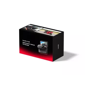 INSTA360 GO 3S Motorcycle In-Helmet POV Bundle - 4K Action-Kamera mit 64GB, FlowState-Stabilisierung, Helmhalterung