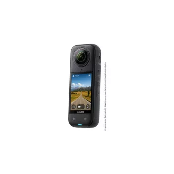 Insta360 X6 360 Kamera Standard-Bundle Midnight Black, 8K Video, 72MP Fotos, FlowState-Stabilisierung