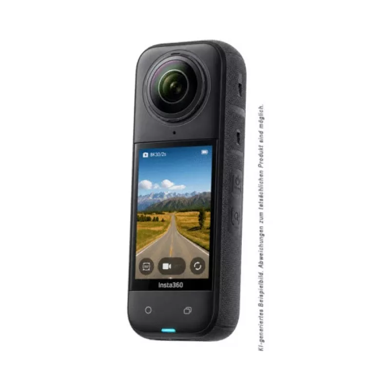Insta360 X6 360 Kamera Standard-Bundle Midnight Black, 8K Video, 72MP Fotos, FlowState-Stabilisierung