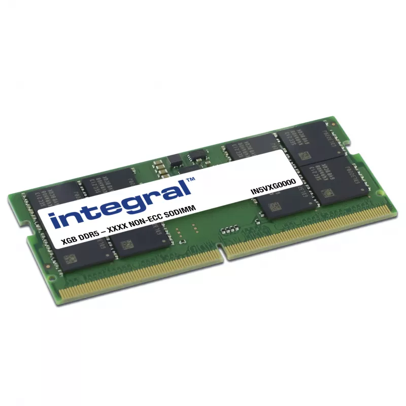 Integral 8GB SODIMM DDR5 5600MHZ UNBUFF NON-ECC - 8 GB - DDR5