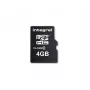 Integral UltimaPro microSDHC Flash Memory Card 4 GB Class 10 UHS-I U1 V10 mit SD-Adapter