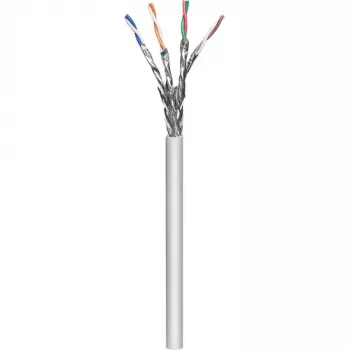 Intellinet Cat6a S/FTP Installationskabel 100m Rolle LSZH AWG23 Grau