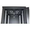 Intellinet Netzwerkschrank 32U 800x800mm Schwarz, montiert (Frachtversand)