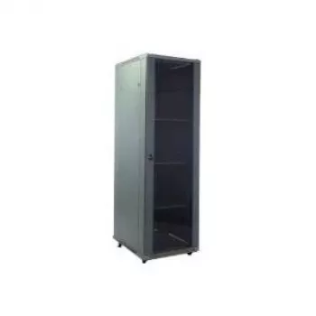 Intellinet Netzwerkschrank 32U 19 Zoll freistehender Schrank, Schwarz RAL 9005, 600x600x1600 mm