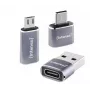 Intenso 3-in-1 USB-C Multiport Adapter, USB-C auf USB-A, USB-C, Micro USB, 480 Mbit/s, 60W PD, Schwarz