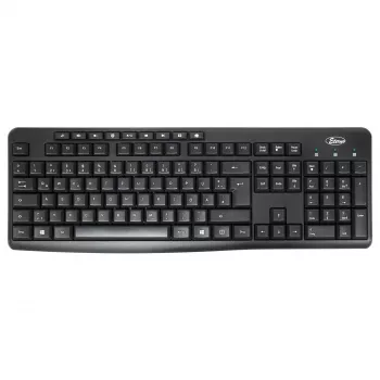 Inter-Tech AC KB-208 Kabelloses Tastatur- und Maus-Set, Schwarz (88884137)