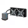 Inter-Tech ALSEYE X240 All-in-One Flüssigkeits-CPU-Kühler, 240-mm-Radiator, 2x 120-mm-PWM-Lüfter, ARGB, Intel & AMD