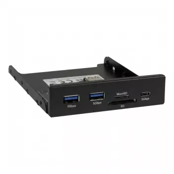 Inter-Tech Argus CI-21 Interner Kartenleser, 3,5-Zoll-Schacht, USB 2.0, Multi-Karte (88884141)