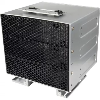 Inter-Tech IPC Montagehalterung ER-47045-2 - 3,5 inch auf Dual 2,5 inch SSD/HDD, Schwarz