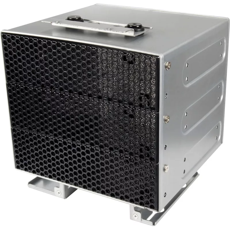 Inter-Tech IPC Montagehalterung ER-47045-2 - 3,5 inch auf Dual 2,5 inch SSD/HDD, Schwarz