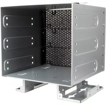 Inter-Tech IPC Montagehalterung ER-47045-2 - 3,5 inch auf Dual 2,5 inch SSD/HDD, Schwarz