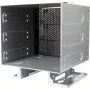 Inter-Tech IPC Montagehalterung ER-47045-2 - 3,5 inch auf Dual 2,5 inch SSD/HDD, Schwarz