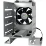INTER-TECH IPC Montagerahmen ER-47045-1 für 2,5-Zoll-HDD/SSD in 3,5-Zoll-Schacht mit 2x USB 3.0 Frontanschlüssen, Schwarz