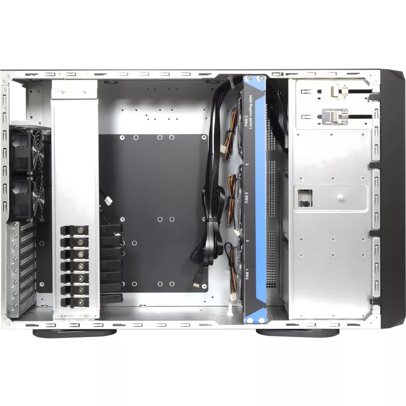 Inter-Tech IPC Server SR-680 Tower-Gehäuse, Schwarz