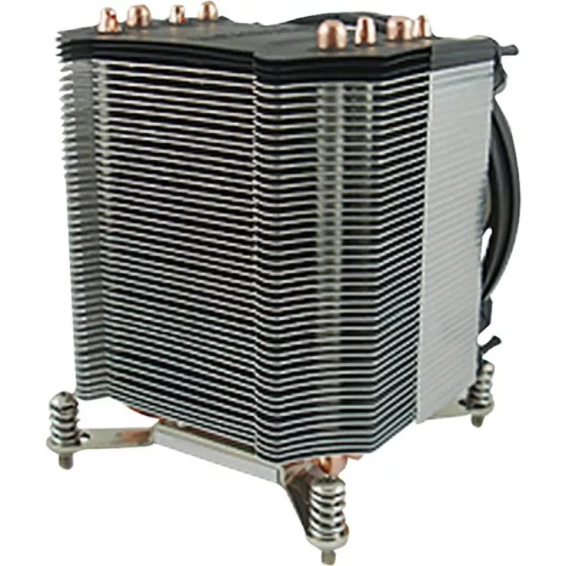 Inter-Tech K-17 Active Low Profile CPU-Kühler, 92mm PWM, Intel LGA 1150/1151/1155/1156/1200, 45mm Höhe