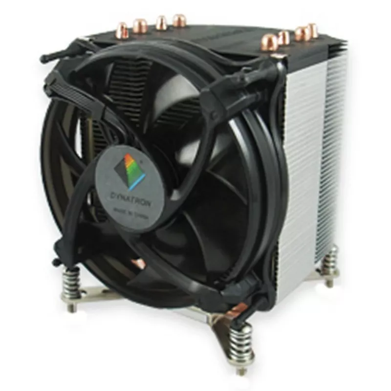 Inter-Tech K-17 Active Low Profile CPU-Kühler, 92mm PWM, Intel LGA 1150/1151/1155/1156/1200, 45mm Höhe