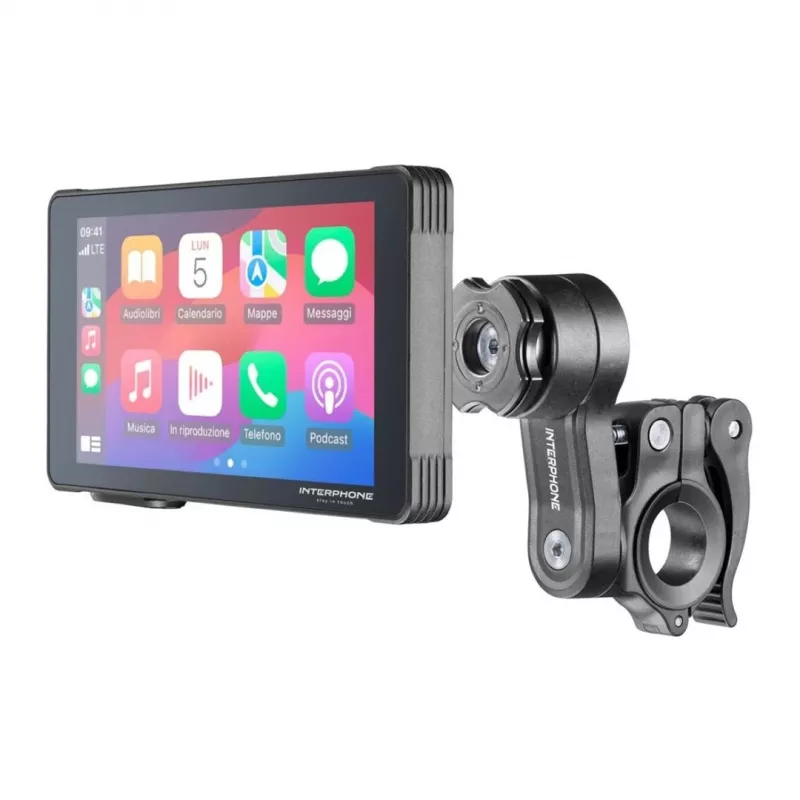 INTERPHONE SYNC55 Smart Display (CarPlay/Android Auto) Schwarz