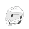 Interphone U-COM 8R Motorrad-Intercom 1600 m Schwarz