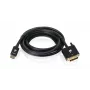 IOGEAR 4K @ 30Hz HDMI-zu-DVI-Kabel - 10 ft (3 m), vergoldet, dreifach abgeschirmt, schwarz