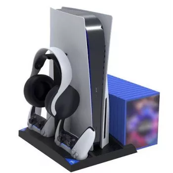 iPega P5013 Lade- und Kühlstation für PS5 und PS5-Controller Schwarz
