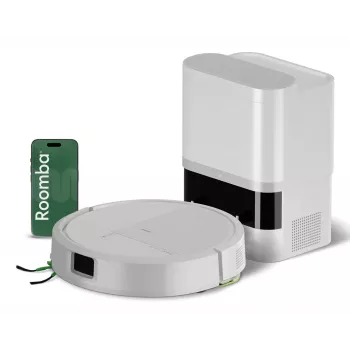 iRobot Roomba 115 Combo Saugroboter + Auto-Empty-Dock Weiß