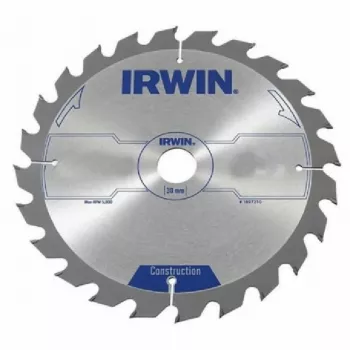 IRWIN Construction Series Kreissägeblatt 250mm x 30mm Bohrung, 60 Zähne TCT, ATB, Holzschnitt
