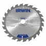 IRWIN Construction Series Kreissägeblatt 250mm x 30mm Bohrung, 60 Zähne TCT, ATB, Holzschnitt