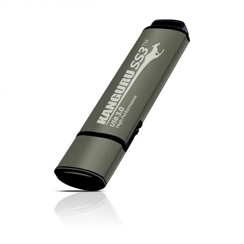 ISTORAGE STICK Kanguru SS3 32GB USB 3.2 Gen 1 Hardware-verschlüsselter USB-Stick