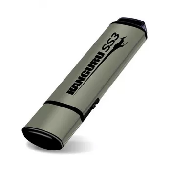 ISTORAGE STICK Kanguru SS3 32GB USB 3.2 Gen 1 Hardware-verschlüsselter USB-Stick