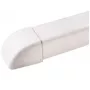 IVENSIS IPEP60 Kabelkanal-Endkappe Weiß 60 mm PVC Snap-On