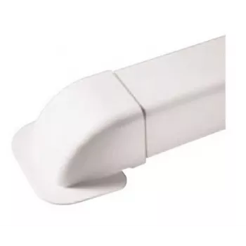 IVENSIS IPWE80 Weiße Wandabdeckplatte – Abdeckung für Unterputzdosen, ABS-Kunststoff, 80x80x10mm