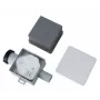 IVENSIS ISN32 Unterputz-Kondensatfalle 100x100 - Weißes ABS, 32mm Ablauf, Geruchsverschluss