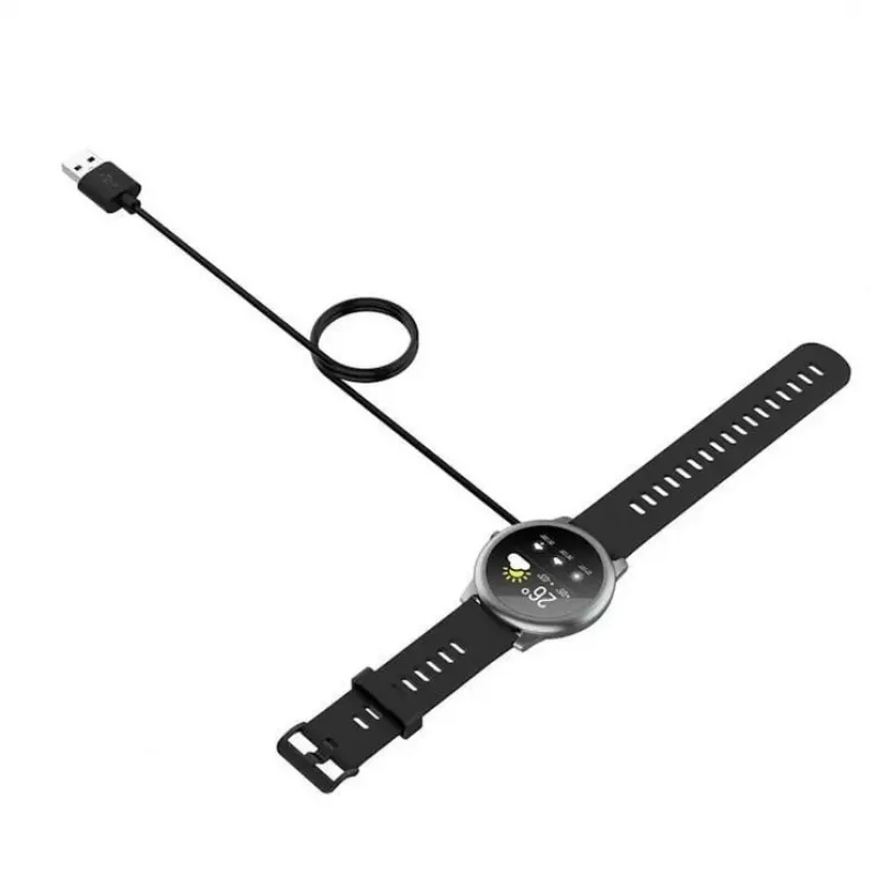 iWear CH2 Universal USB 1m Power Cable Smart Watch 2-pin 4mm Magnetic Charger