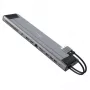 j5create JCD552 M.2 NVMe USB-C 3.2 Gen 2x2 Docking Station mit 100W PD, HDMI & DisplayPort