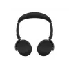 Jabra Evolve3 65 Flex Headset mit Link 390a USB-Adapter, Microsoft Teams zertifiziert, kabelloses Bluetooth, Hybrid-ANC, Schwarz