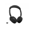 Jabra Evolve3 65 Flex Kabelloses Bluetooth-Headset mit Hybrid-ANC, Jabra Link 390c USB-C-Dongle, UC-zertifiziert, Schwarz