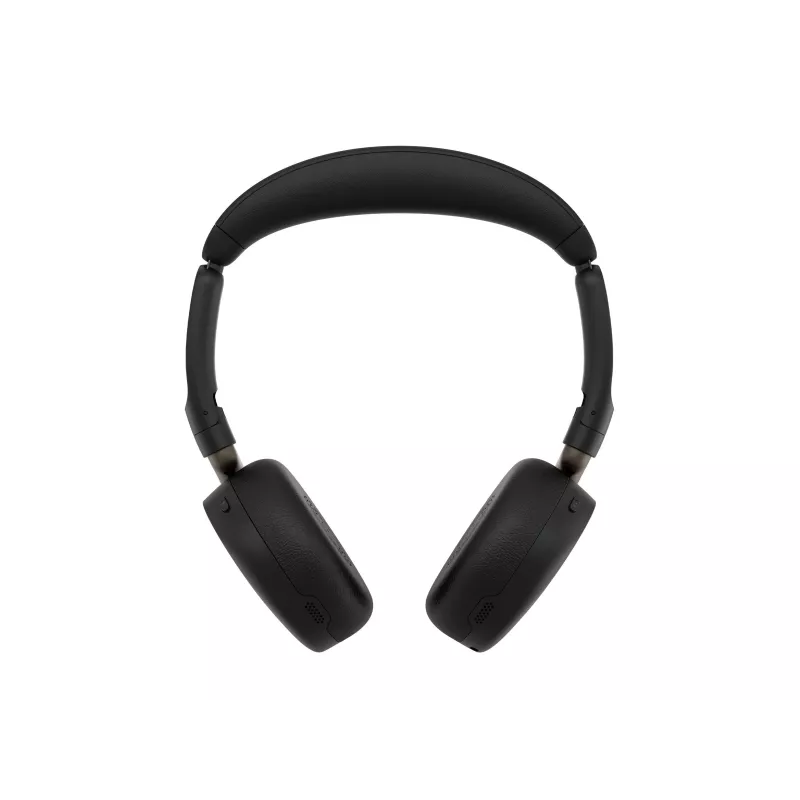 Jabra Evolve3 65 Flex Kabelloses Bluetooth-Headset mit Jabra Link 390a USB-A-Adapter, UC-zertifiziert, Aktive Geräuschunterdrückung, Schwarz