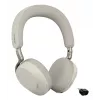 Jabra Evolve3 75 UC Kabelloses On-Ear Bluetooth-Headset mit Geräuschunterdrückung und Link 390c Adapter (Warm Grey)
