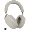 Jabra Evolve3 85 UC Kabelloses Over-Ear-Headset mit aktiver Geräuschunterdrückung und Link 390C Adapter, Warm Grey