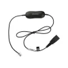 Jabra Smart Cord QD auf RJ9 Headset-Kabel für Cisco IP Phone 78XX Serie, Schwarz, Spiralkabel, 0,4 m bis 2 m