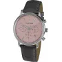 JACQUES LEMANS Liverpool Herren-Chronograph Uhr 1-209F 39mm Edelstahl Schwarzes Zifferblatt