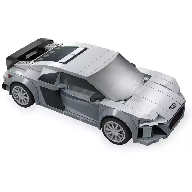 Jamara CaDA Audi R8 Coupé 1:24 Maßstab Bauklötze-Set – 272 Teile, Grau, ab 8 Jahren