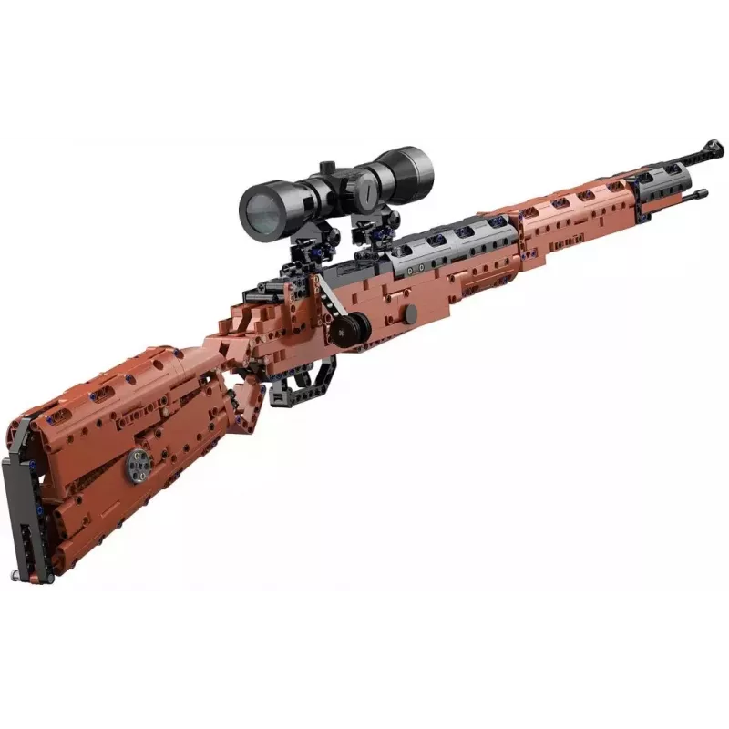 Jamara CaDA Karabiner 98K Bricks Building Set Braun 8+