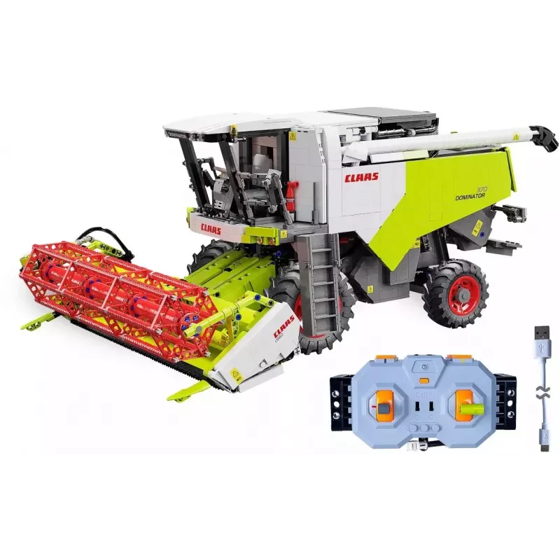 Jamara Claas Dominator 370 1:18 2.4GHz RC Building Block Vehicle (1000+ Teile) 14+