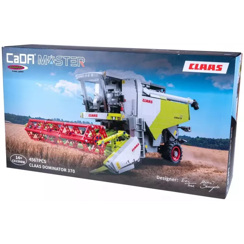 Jamara Claas Dominator 370 1:18 2.4GHz RC Building Block Vehicle (1000+ Teile) 14+