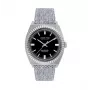 JASON HYDE MAN JH10002 Quarz-Analoguhr 40mm Schwarzes Lederarmband
