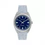 JASON HYDE MAN JH10004 Analog-Quarzuhr 40mm schwarzes Zifferblatt echtes Lederarmband
