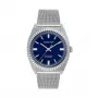 Jason Hyde Herren Analog Quarzuhr JH10005 40mm Edelstahlgehäuse Braunes Lederarmband