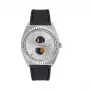 JASON HYDE Herrenuhr JH41000 40mm Quarz Analog Edelstahl Leder Schwarz